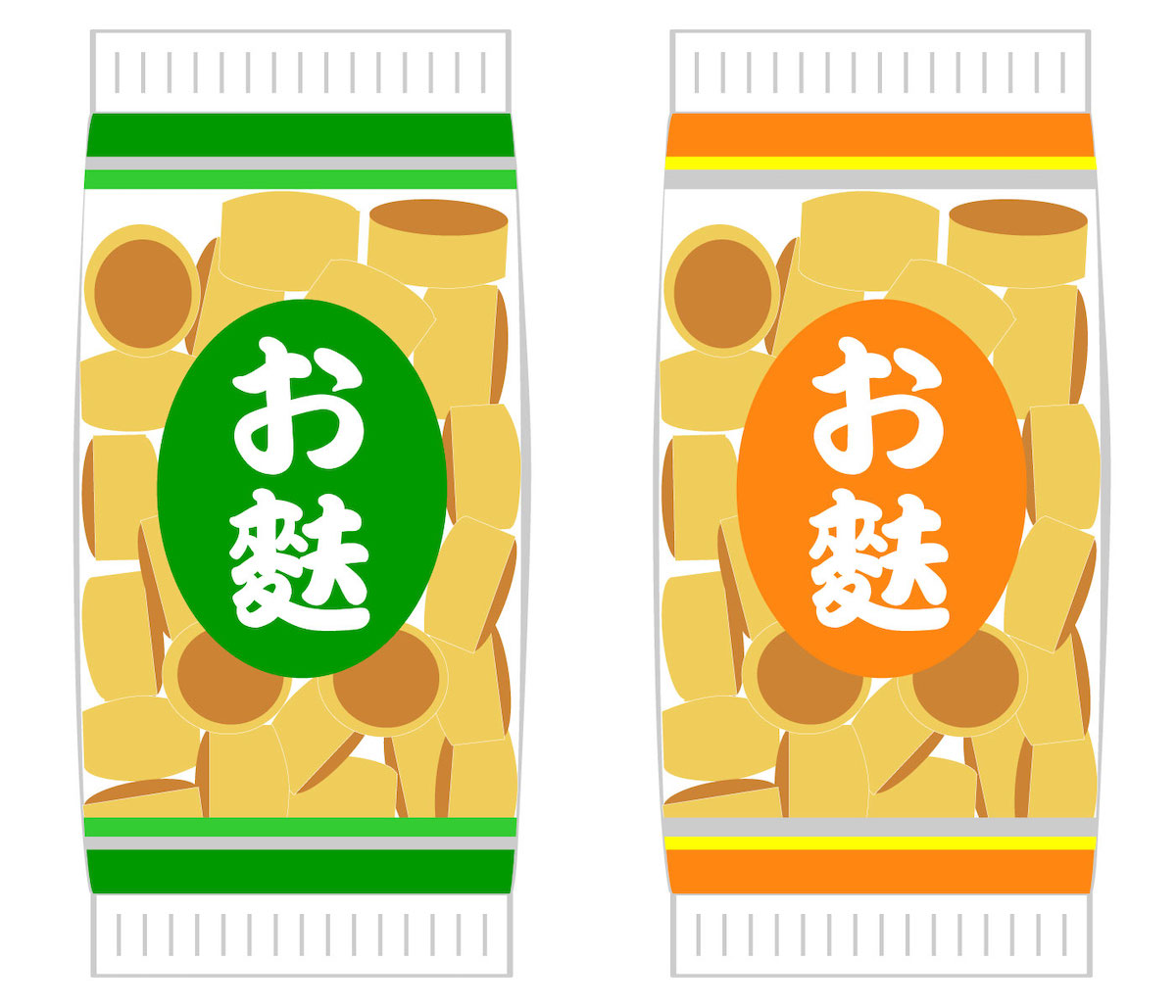 パッケージデザインが食品の魅力が伝える